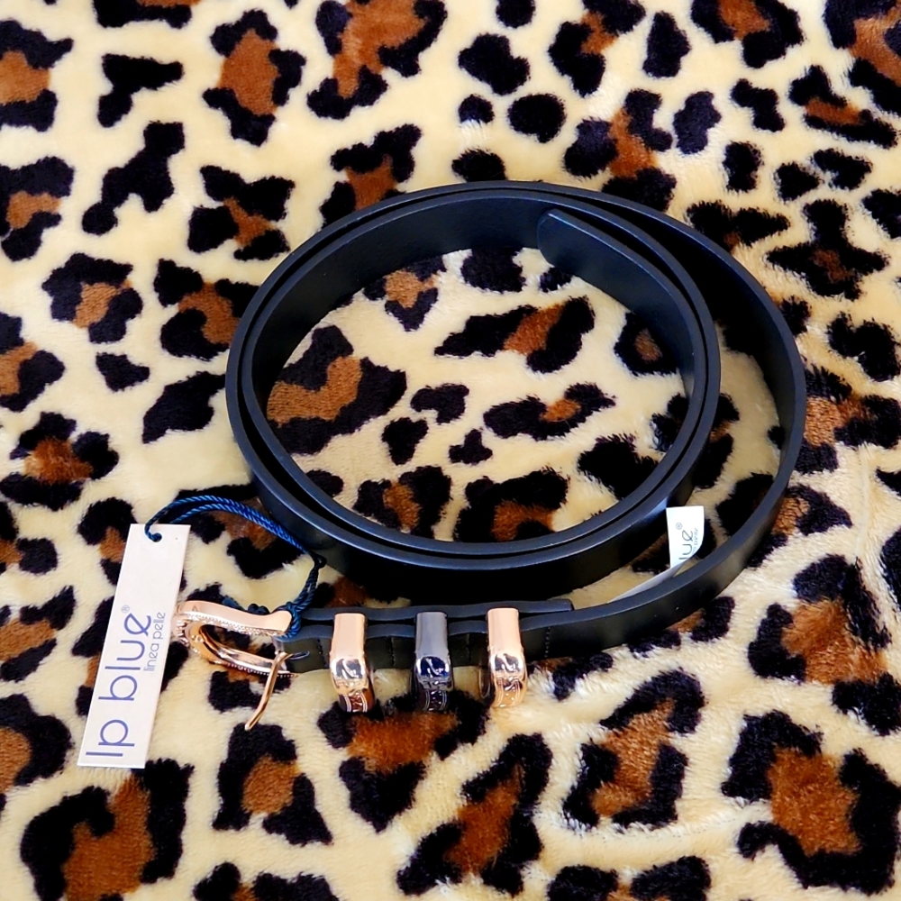 Linea Pelle Blue Belt